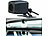 NavGear Kompakte 4K-Dashcam mit Full-HD-Heckkamera, G-Sensor, Parkwächter, App NavGear