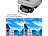 Simulus Faltbare GPS-Drohne mit 4K-Cam, 2-Achsen-Gimbal, Brushless-Motor, WLAN Simulus