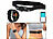 newgen medicals Fitness-Smartwatch mit Brustgurt, EKG, Blutdruck, SpO2, App, IP67 newgen medicals 