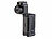 Somikon WLAN-Micro-Kamera, Full HD, 90° neigbar, Powerbank, Versandrückläufer Somikon