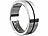 newgen medicals Fitnesstracker-Ring, 2 mm, silber, Gr.70, Versandrückläufer newgen medicals Fitness- und Schlaftracker-Ringe mit SOS-Funktion und Touch-Steuerung