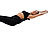 PEARL sports Rückenstrecker und -Dehner mit Massage-Noppen, 4 Höhen einstellbar PEARL sports 