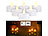 Britesta 6er-Set LED-Teelichter mit täuschend echter flackernder Flamme & Timer Britesta LED-Teelichter mit beweglicher Flamme und Timer