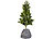 Royal Gardineer Thermo-Topfschutz für Pflanzen, 40 x 40 cm, mit Drainage, anthrazit Royal Gardineer Thermo-Topfschutze für Kübelpflanzen