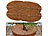 Royal Gardineer 6er-Set runde Frostschutz-Kokosmatten für Topfpflanzen, Ø 38 cm Royal Gardineer Frostschutz-Kokosmatten für Topfpflanzen