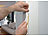 AGT 2er-Set Profil-Dichtungsbänder, 4x 8 m, selbstklebend, wieß AGT Gummi-Dichtungsbänder für Fenster und Türen