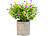 Carlo Milano 3er-Set künstliche Deko-Pflanzen mit Töpfen, je 21, 23 und 26 cm hoch Carlo Milano