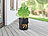 Royal Gardineer 3er-Set Pflanzen-Wachstumssäcke, je 18 l, Tragegriffe, Erntefenster Royal Gardineer