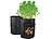 Royal Gardineer 10er-Set Pflanzen-Wachstumssäcke, 5x 10l, 3x 18l, 2x 38l, Sichtfenster Royal Gardineer