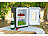 Sichler Haushaltsgeräte Mobiler Mini-Kühlschrank mit Wärm-Funktion, 14 l, für 12 / 230 Volt Sichler Haushaltsgeräte Mini-Kühlschränke