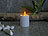 PEARL 2er-Set flackernde LED-Grablicht-Kerzen, leuchtet Tag & Nacht, weiß PEARL LED-Grablichter
