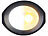 Lunartec LED-Akku-Leseleuchte zum Umhängen, 4 W, 3 Weiß-Stufen, 13,5 Std. Lunartec