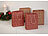 infactory 12er-Set Kraftpapier-Geschenktüten m. weihnachtlichem Motiv, 23x18x8cm infactory Geschenktüten mit Weihnachts-Motiv aus Kraftpapier
