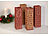 infactory 12er-Set weihnachtliche Kraftpapier-Geschenktüten für Weinflaschen infactory Geschenktüten mit Weihnachts-Motiv für Weinflaschen