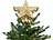 infactory LED-Weihnachtsstern-Baumspitze mit Projektor, gold infactory LED-Weihnachtsstern-Baumspitzen mit Projektoren