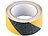 AGT 4er-Set Anti-Rutsch-Klebebänder, wasserfest, schwarz-gelb, je 5cm 10m AGT