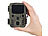 VisorTech Full-HD-Wildkamera mit PIR-Sensor, Nachtsicht, inkl. Akku-Solarpanel VisorTech