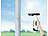 Sichler Haushaltsgeräte Akku-Fenstersauger & Sprühflasche, Wischtuchaufsatz, 30 Min. Laufzeit Sichler Haushaltsgeräte