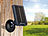 VisorTech Mobiles Akku-Solarpanel für Wildkameras, 3.000 mAh, Versandrückläufer VisorTech Akku-Solarpanels für 6-V-DC-Hohlstecker-Geräte
