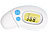 newgen medicals Medizinisches Mini-Infrarot-Fieberthermometer für Ohr- & Stirnmessung newgen medicals Medizinische 2in1-Infrarot-Thermometer für Ohr- und Stirnmessung