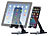 PEARL Faltbarer Universal-Aluminium Smartphone & Tablet-Ständer, verstellbar PEARL Universal-Smartphone & Tablet-Ständer