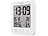 infactory Digital-Badezimmer-Uhr, Thermo-/Hygrometer, LCD, Saugnapf, Timer, IP54 infactory