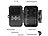 VisorTech 4K-Wildkamera mit Dual-Linse, IR-Nachtsicht, PIR-Bewegungssensor, IP65 VisorTech