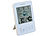 PEARL Digital-Hygro-/Thermometer mit Schimmel-Alarm & Komfort-Anzeige, weiß PEARL