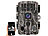 VisorTech WLAN-4K-UHD-Wildkamera, PIR, Nachtsicht, 8 Monate Stand-by, App, IP65 VisorTech WLAN-Wildkameras mit App