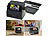 Somikon 3in1-Foto-, Dia- & Negativscanner mit 22 MP und HDMI-Ausgang, Akku Somikon Foto-, Negativ- & Dia-Scanner