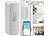 7links HomeKit-Set: ZigBee-Gateway + 10x Temperatur-/Luftfeuchtigkeits-Sensor 7links Apple HomeKit-zertifizierte ZigBee-Steuereinheiten mit Raumklima-Sensoren