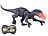 Playtastic Ferngesteuerter XL-Dinosaurier mit Sound & Sprühnebel, 2,4 Ghz, 45 cm Playtastic