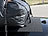 Lescars Wasserdichte Dachtasche aus reißfester PVC-Plane mit Matte, 425 Liter Lescars Faltbare Dachtaschen