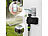 Royal Gardineer 2er-Set WLAN-Bewässerungscomputer, Ventil, 2-fach-Wasserverteiler, App Royal Gardineer WLAN-Bewässerungscomputer mit App