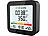 infactory Akku-Messgerät für TVOC, mit CO2-Anzeige, Uhrzeit, Thermo-/Hygrometer infactory