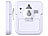 infactory Digitale Badezimmer- und Duschuhr, Versandrückläufer infactory Digitale Badezimmer-Wanduhren mit Thermometer & Hygrometer