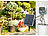 Royal Gardineer Autarkes 51-teiliges Solar-Bewässerungssystem, Versandrückläufer Royal Gardineer Solar-Pflanzen-Bewässerungssysteme mit Bewässerungscomputer & Pumpe