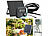 Royal Gardineer 2er-Set Autarkes 51-tlg. Solar-Bewässerungssystem mit Pumpe, 45 l/Std. Royal Gardineer Solar-Pflanzen-Bewässerungssysteme mit Bewässerungscomputer & Pumpe