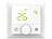 revolt 2er-Set WLAN-Fußbodenheizungs-Thermostat. Sprachsteuerung, App, weiß revolt WLAN-Raumthermostate