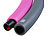PEARL sports Hula-Hoop-Reifen mit Schaumstoff-Ummantelung, 1,35-1,8 kg, Ø 73-98 cm PEARL sports