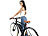 PEARL Ultrakompakte Smartphone-Halterung für Fahrräder, bis 17cm (6,7"), Alu PEARL