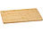 Rosenstein & Söhne XL-Bambus-Schneidebrett mit Saftrille, 45 x 30 cm, antibakteriell Rosenstein & Söhne Bambus-Schneidebretter, antibakteriell