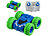 Simulus 2er-Set ferngesteuerte Stunt-Autos, zweiseitiger Antrieb,15km/h,2,4GHz Simulus Ferngesteuertes Stunt-Auto