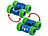 Simulus 2er-Set ferngesteuerte Stunt-Autos, zweiseitiger Antrieb,15km/h,2,4GHz Simulus Ferngesteuerte Stunt-Autos