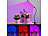 Lunartec 2er-Set LED-Pflanzenlampen, rot & blau, 360°-Schwanenhals, USB Lunartec