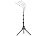 Lunartec Universal-Dreibein-Stativ mit 1/4"-Gewinde, 60 - 150 cm hoch Lunartec