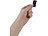 PEARL 2in1-Smartphone-Stativ & Selfie-Stick bis 68 cm, inkl. Fernauslöser PEARL Selfie-Sticks und Smartphone-Stative