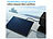 Lescars 2in1-Solar-Funk-Rückfahrkamera-& Überwachungs-Set & Erweiterungskamera Lescars Solar-Rückfahrkameras und Überwachungskameras mit Monitor