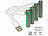 tka Köbele Akkutechnik 4er-Set wiederaufladbare Batterien Typ AAA,600mWh,schnellladen per USB tka Köbele Akkutechnik
