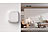 Luminea Home Control 2er-Set Smarte WLAN-Fernbedienung mit 2 Tasten, Licht & Szenen steuern Luminea Home Control Smarthome-Taster zum Steuern von Szenen und kompatiblen Geräten